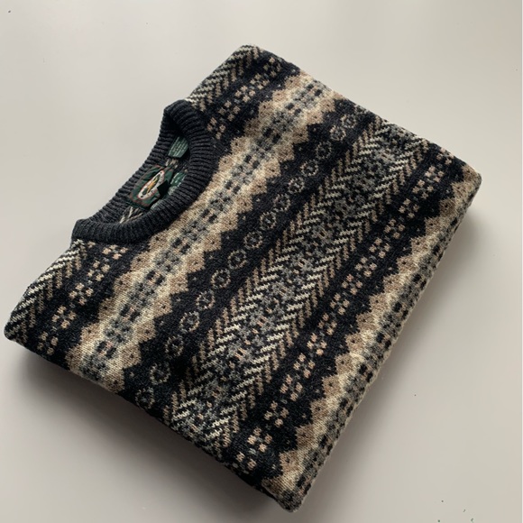 Vintage grandpa sweater oversized size M - Picture 5 of 6